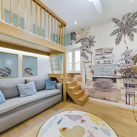 Апартаменты Baltica With Patio & Parking In By Renters Сопот